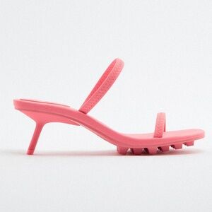 ZARA- CLEATED STRAPY SANDALS